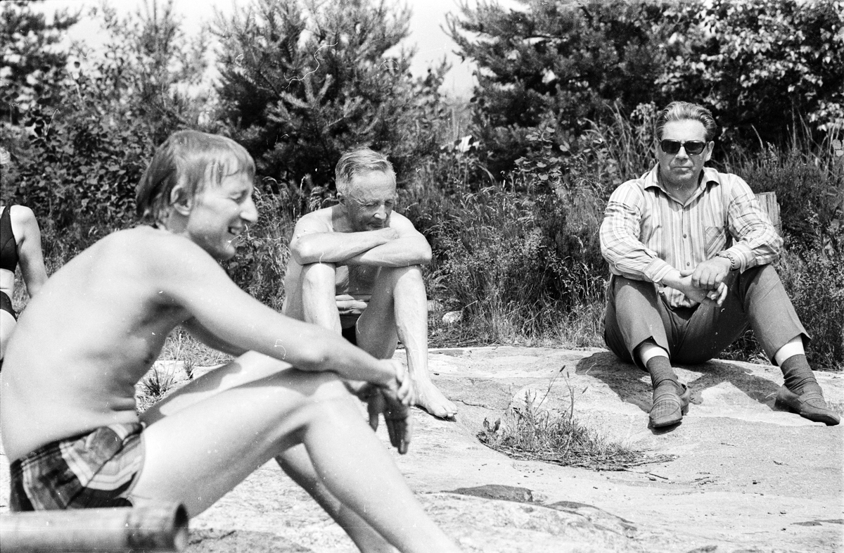 "Hushållningssällskapet i B-län tar över Fyrväpplingen", Bladåkers socken, Uppland, juli 1972