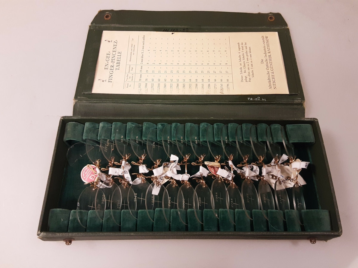 Etui med lorgnetter