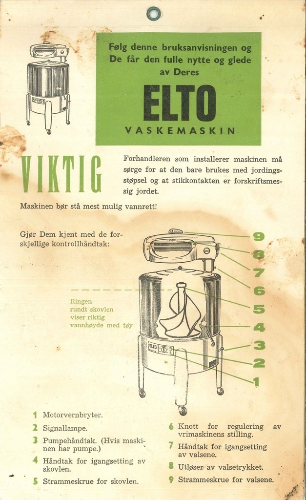 Bruksanvisning Elto