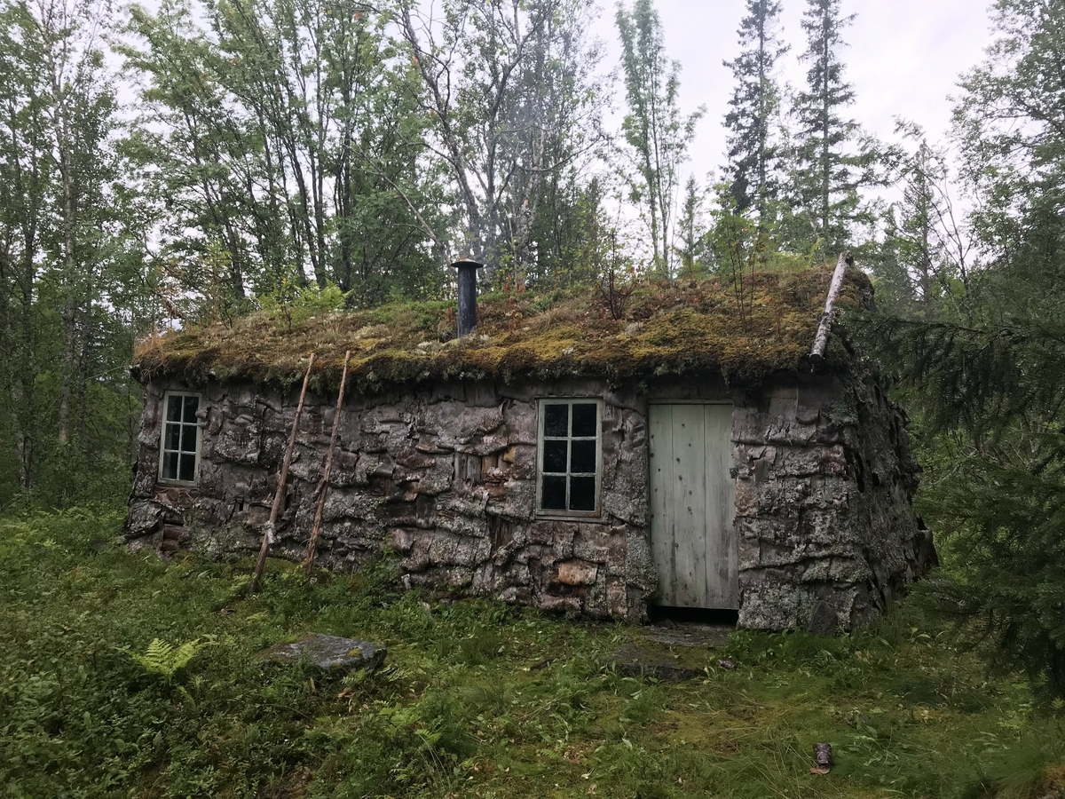 Husgammen (Gåetie) i Sørvassdalen er en av to stående bygninger på plassen som tilhørte familien til Gunnar Johnsen Njarka og Gippe Njarka. Husgammen skal være bygd opp før1926 og ble brukt som bolig av familien mens reinflokken beitet i nærområdene. Boplassen dokumenterer en sentral epoke i sør-samisk historie overgangen fra ¨gammel¨ til ¨ny¨ tid. Altså der en flyttet over fra gammen (Gåetie) til huset. Bygget er delt opp i tre rom der alle har et enkelt vindu i vinduskarm mot Sør og Vest. Det innerste rommet har fungert som oppholdsrom og soverom. Midtrommet må regnes som kjøkken, mens det er en gang ved inngangsdøra. I oppholdsrommet er det tregulv som er spikret på stokker som ligger direkte på bakken. I gang og kjøkken er det lagt steinhyller direkte på bakken. 

