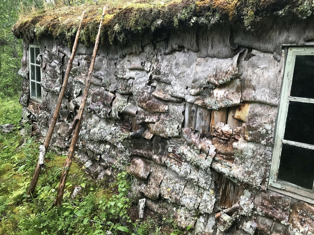 Husgammen (Gåetie) i Sørvassdalen er en av to stående bygninger på plassen som tilhørte familien til Gunnar Johnsen Njarka og Gippe Njarka. Husgammen skal være bygd opp før1926 og ble brukt som bolig av familien mens reinflokken beitet i nærområdene. Boplassen dokumenterer en sentral epoke i sør-samisk historie overgangen fra ¨gammel¨ til ¨ny¨ tid. Altså der en flyttet over fra gammen (Gåetie) til huset. Bygget er delt opp i tre rom der alle har et enkelt vindu i vinduskarm mot Sør og Vest. Det innerste rommet har fungert som oppholdsrom og soverom. Midtrommet må regnes som kjøkken, mens det er en gang ved inngangsdøra. I oppholdsrommet er det tregulv som er spikret på stokker som ligger direkte på bakken. I gang og kjøkken er det lagt steinhyller direkte på bakken. 

