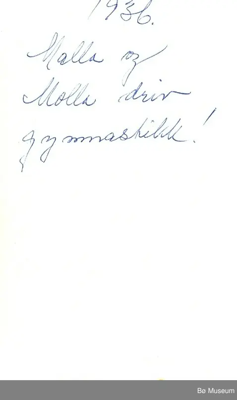 Malla og Molla driv gymnastikk