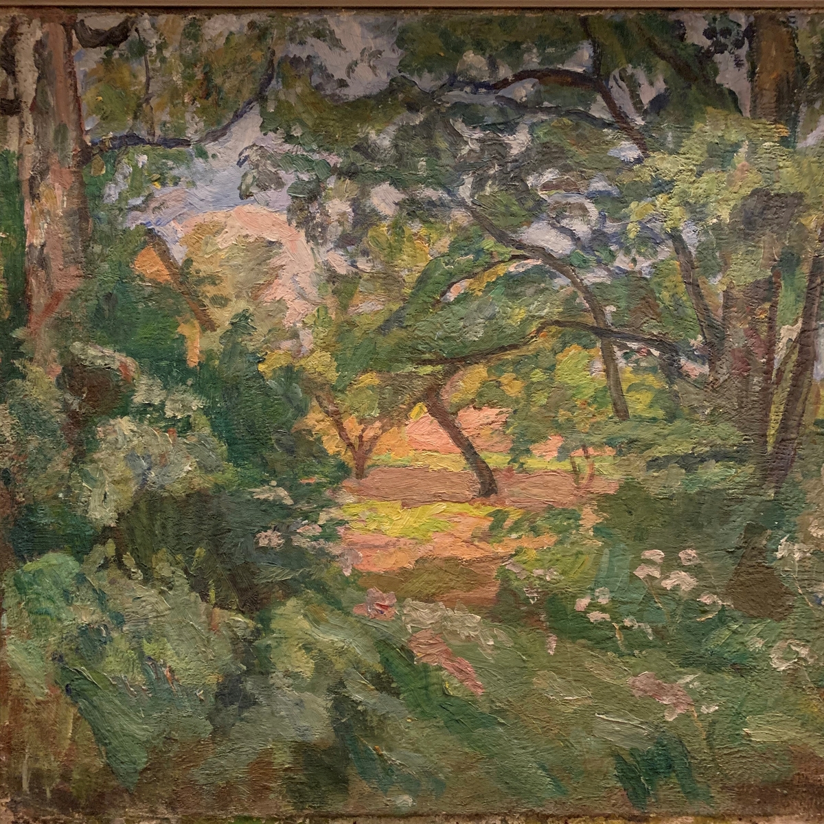 I utkanten av Forstbotanisk have [Målning]