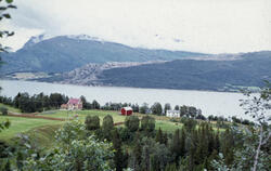 Sjona kraftverk, mot Nordodden.