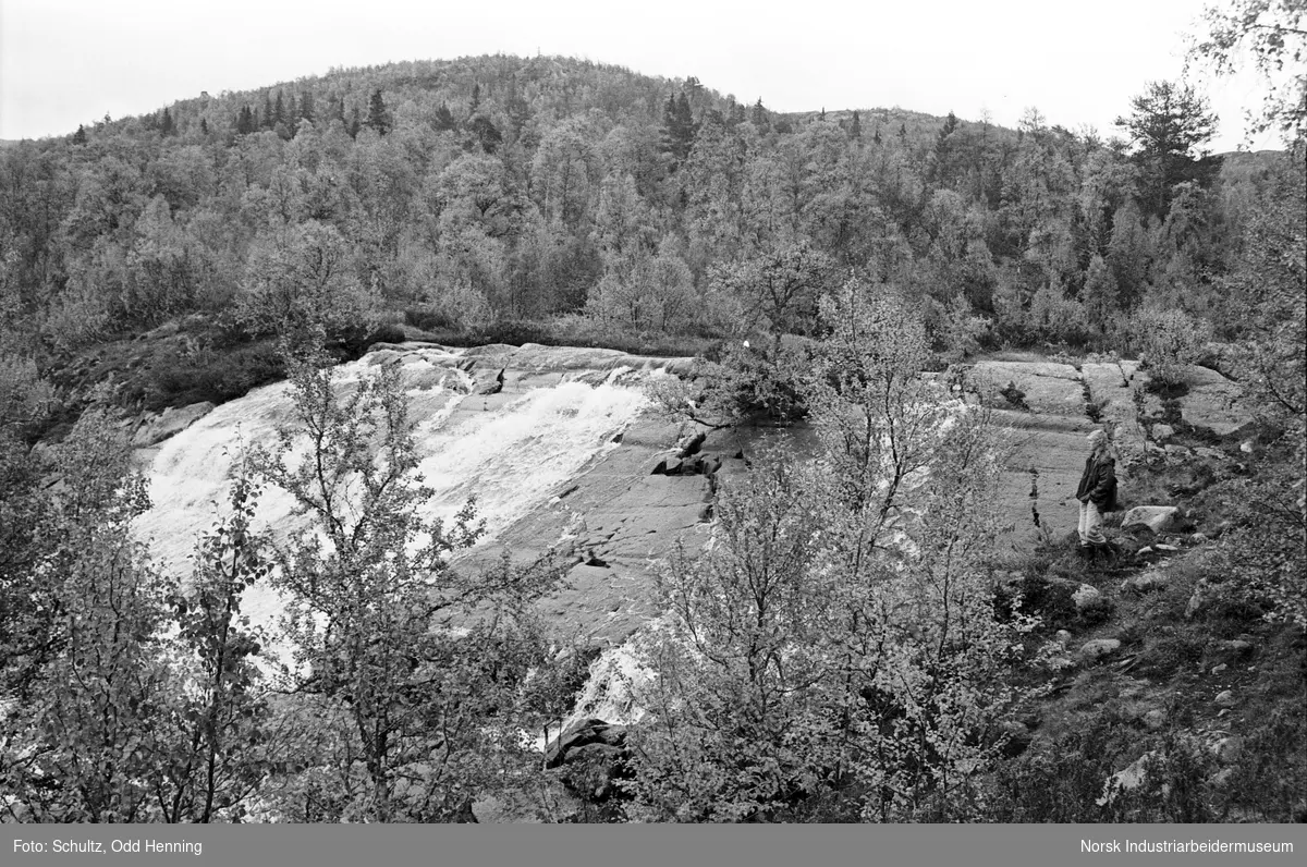 Morkfossen, unden Hydromarsjen 1983.