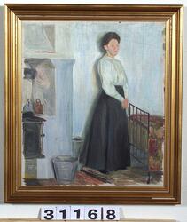 Hilda i Köket [Målning]