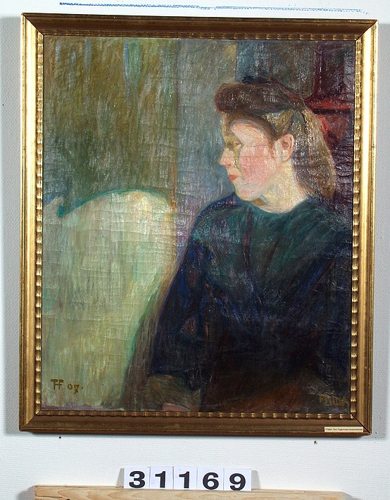 Konstnären Thor Fagerkvists syster Frida