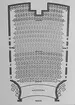 Plan av sittplatser, Västerås Teater.