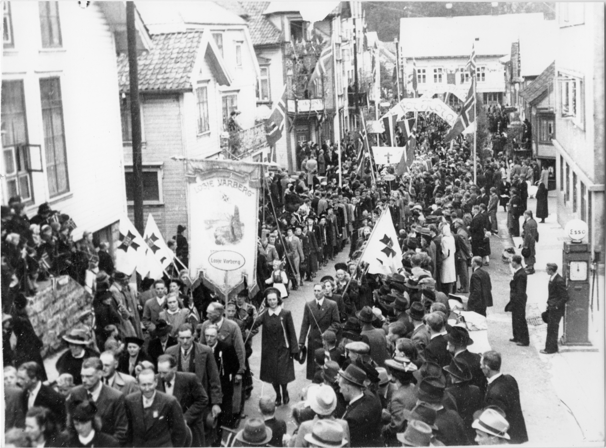 17. mai, borgertoget i Egersund