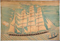 Bark 'Marie' [Akvarell]