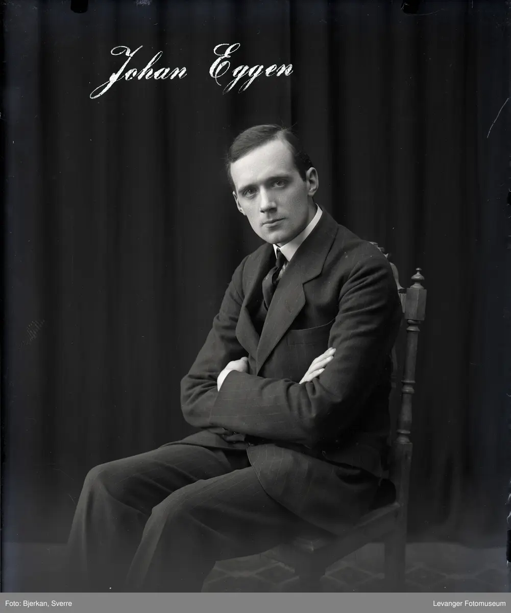 Portrett av Johan Eggen