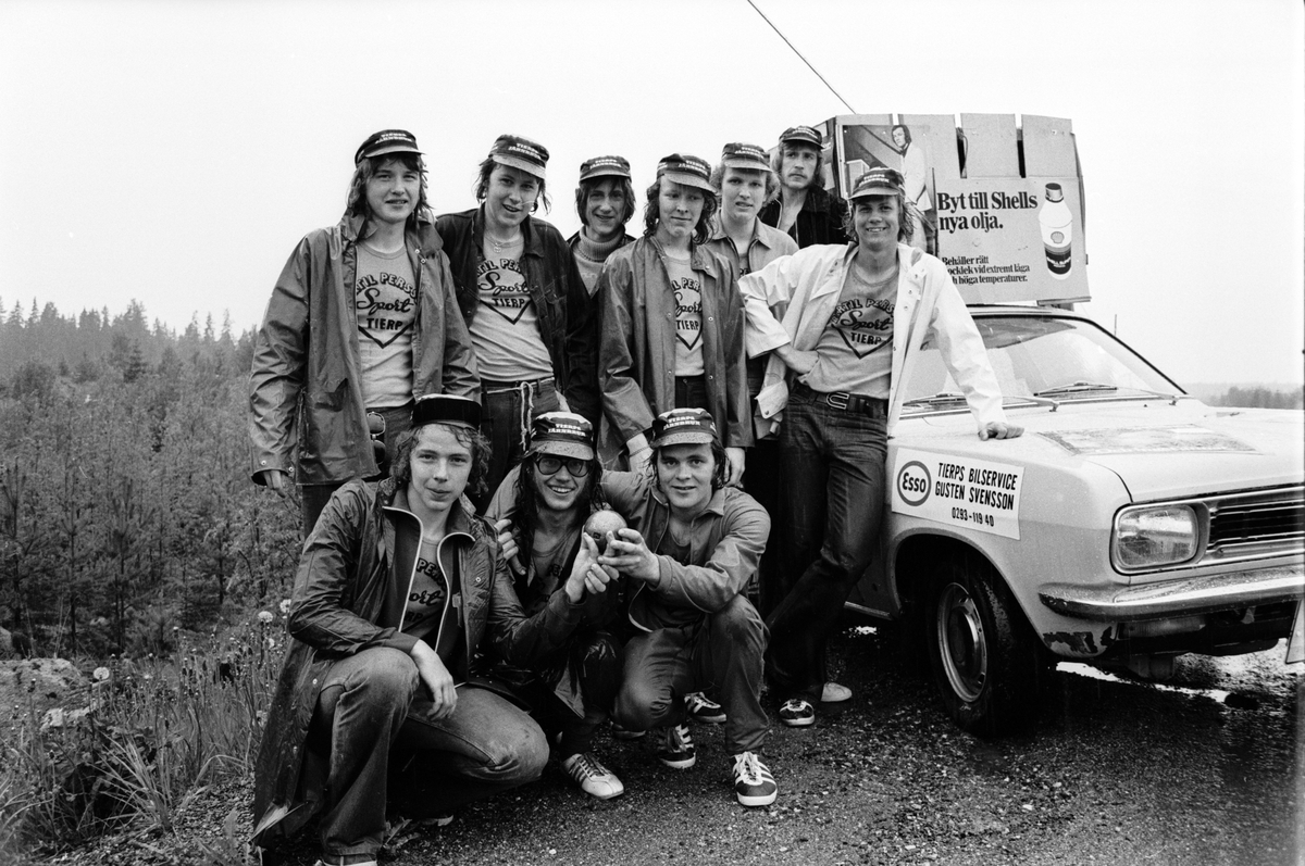 "Tänker slå världsrekord", Tierp, Uppland, 1973