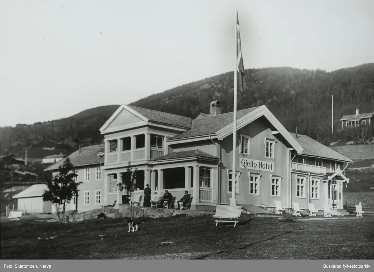 Geilo hotel ble bygget i 1890 og er det eldste av hotellene på Geilo