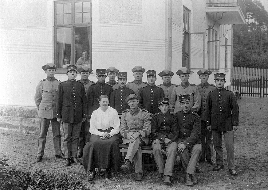 Brödraketsen vid I-15 år 1919. Grupp II.