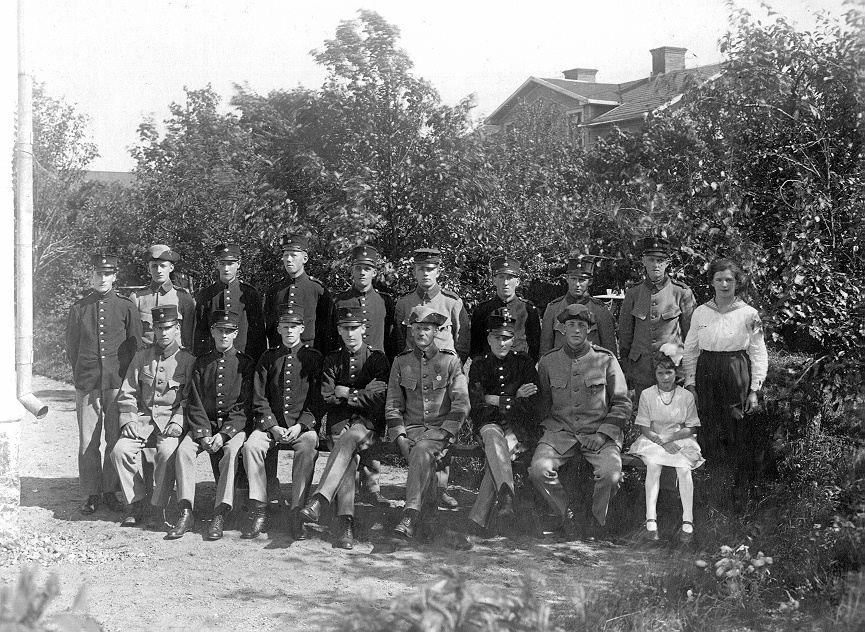 Brödraketsen vid I-15 år 1920. Årsklass 1919.