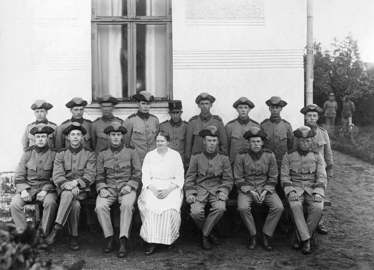 Brödraketsen vid I-15 år 1922. 1921-års klass.