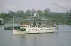 S/S SAXAREN utanför Djurgårdsvarvet, Stockholm.