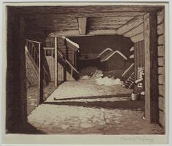 Motiv från Kristinehamn, 1915 [Etsning]