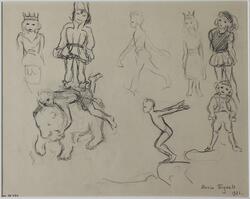 Sagans barn [Teckning]