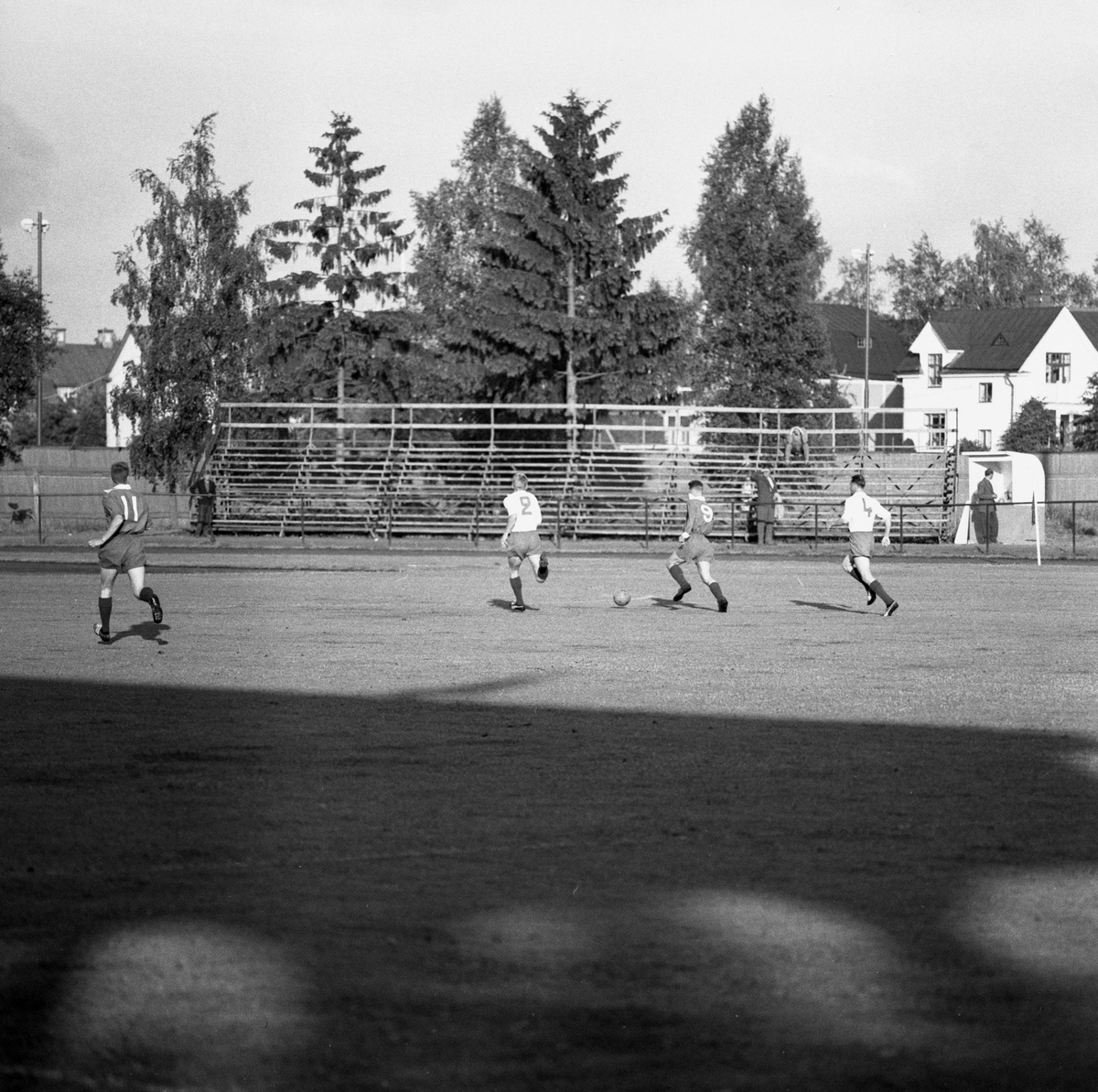 Fotboll Närke - Västmanland.
3 juli 1959.