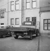 Mordbilens väg kartlagd. 
8 juli 1959.