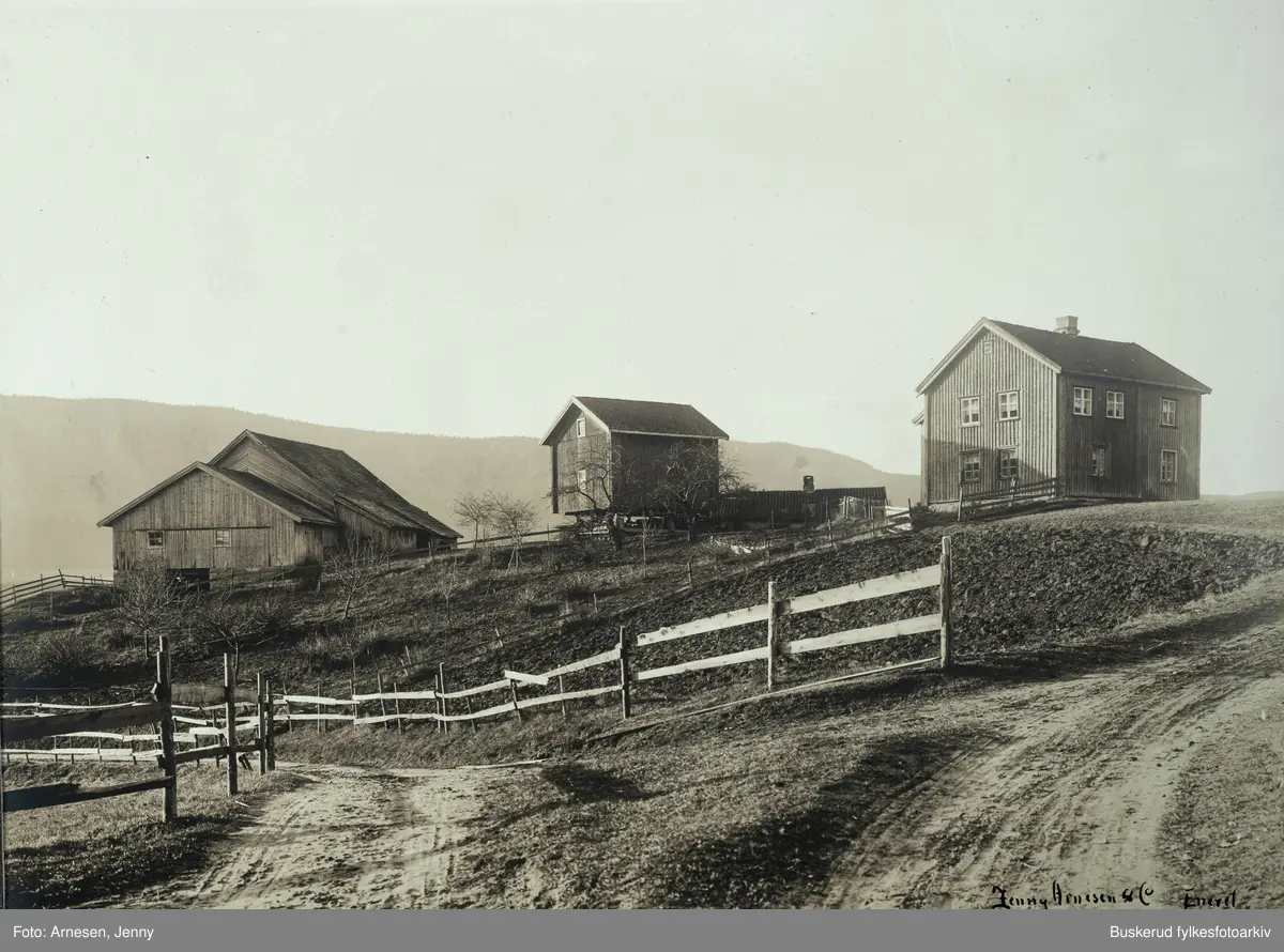 Arbeider hus i Saggrenda. Sølvverket i Kongsberg