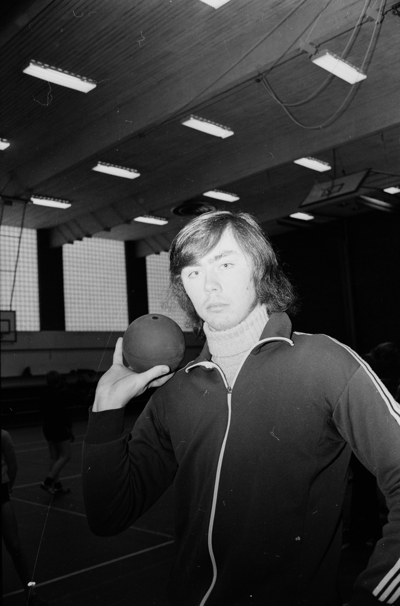 Många idrottslöften i Tierpsgymnasiet, Uppland 1973