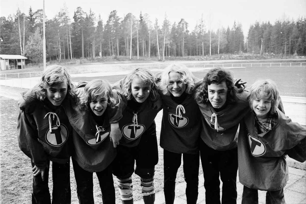 Tierps pojklag slog Våla, Uppland 1973