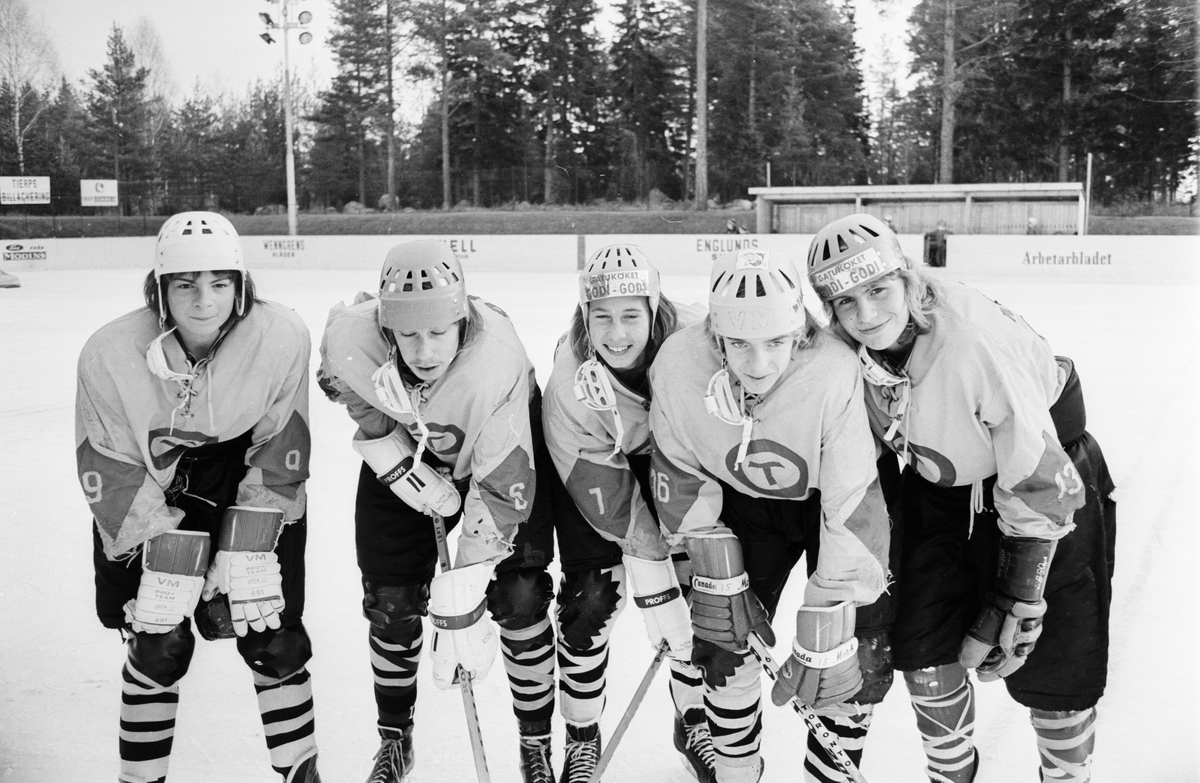 Tierps pojklag slog Våla, Uppland 1973