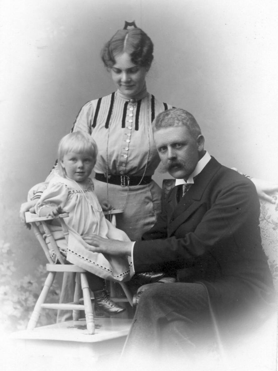 Doktor Ansteensen med familie