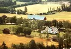 Flygfoto över fastighet Backegård 3 i Komstad, Sävsjö kommun.