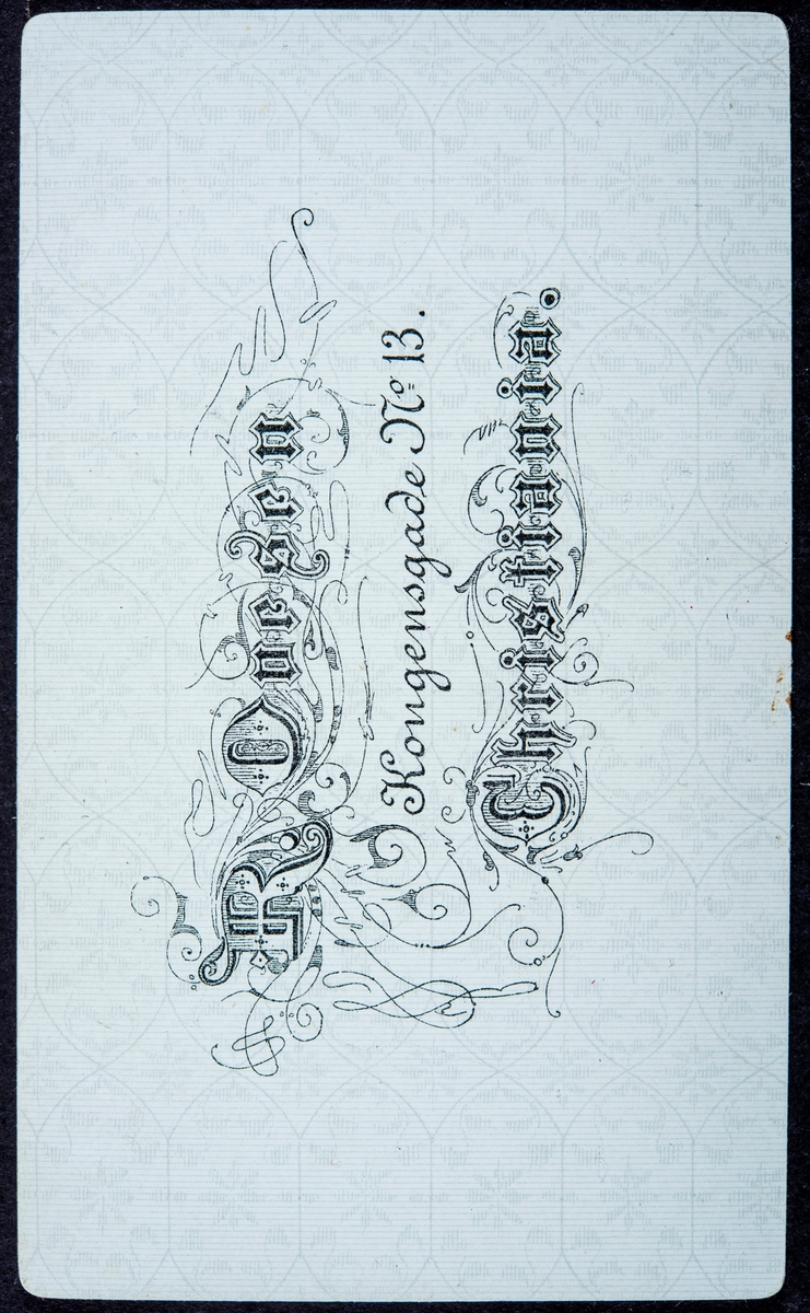 Portrett, Julie Smestad, født Simenstad. Død 1879. Andreas Smestads første kone