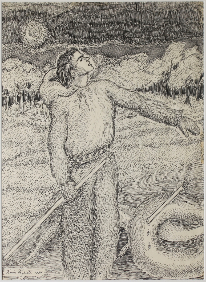 Ragnar Lodbrok [Teckning]