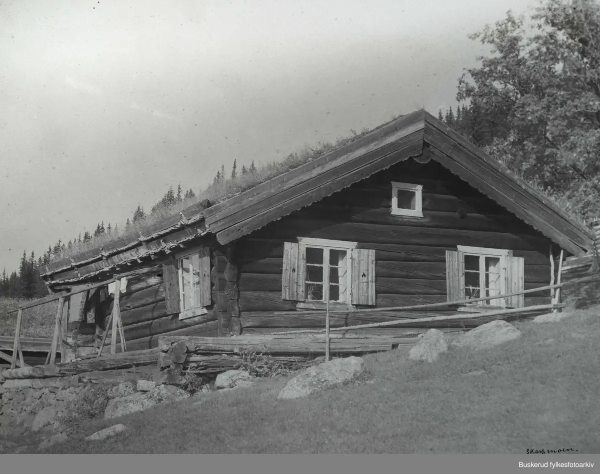 Gammel stue i Nesbyen