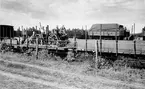 Midsommar 1941. Gränsbevakning i Eda i Värmland. Bilden föreställer det första 