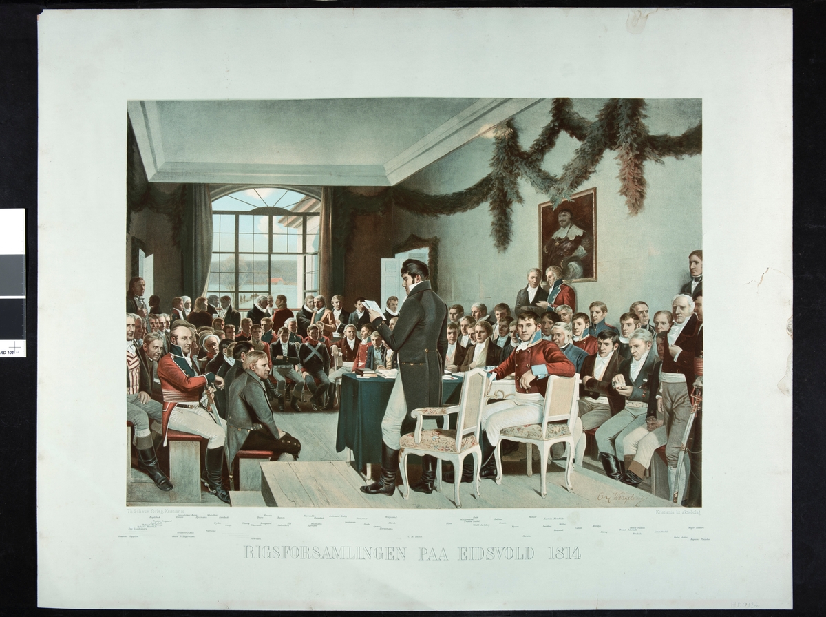 "Rigsforsamlingen paa Eidsvold 1814". 