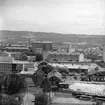 Vy över Jönköping sedd från Stadsparken.