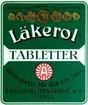 Tablettask, Läkerol, 1980.
Läkerol orginal från F. Ahlgrens tekninska fabrik A-B Gävle.