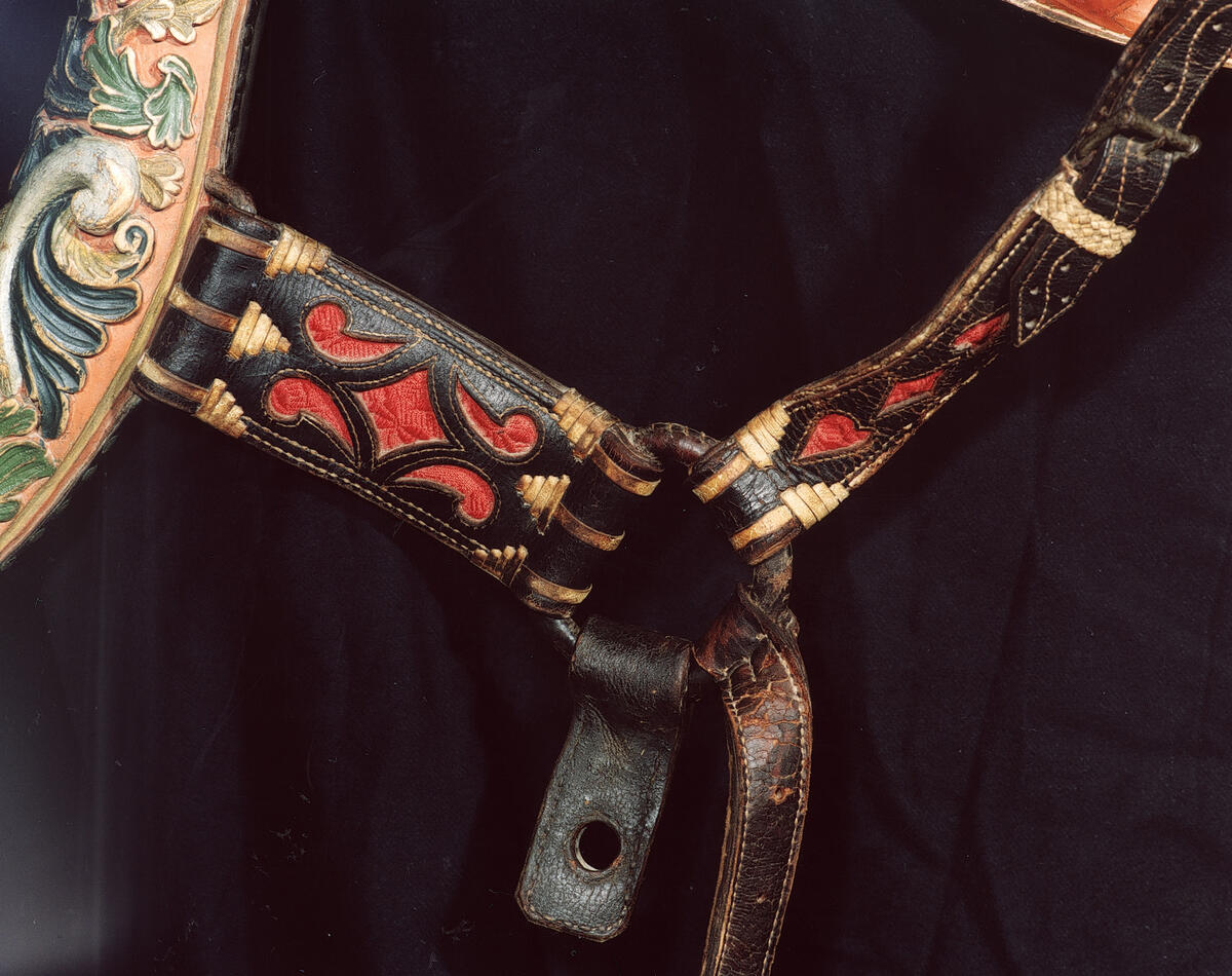 Detalj av hesteutstyr