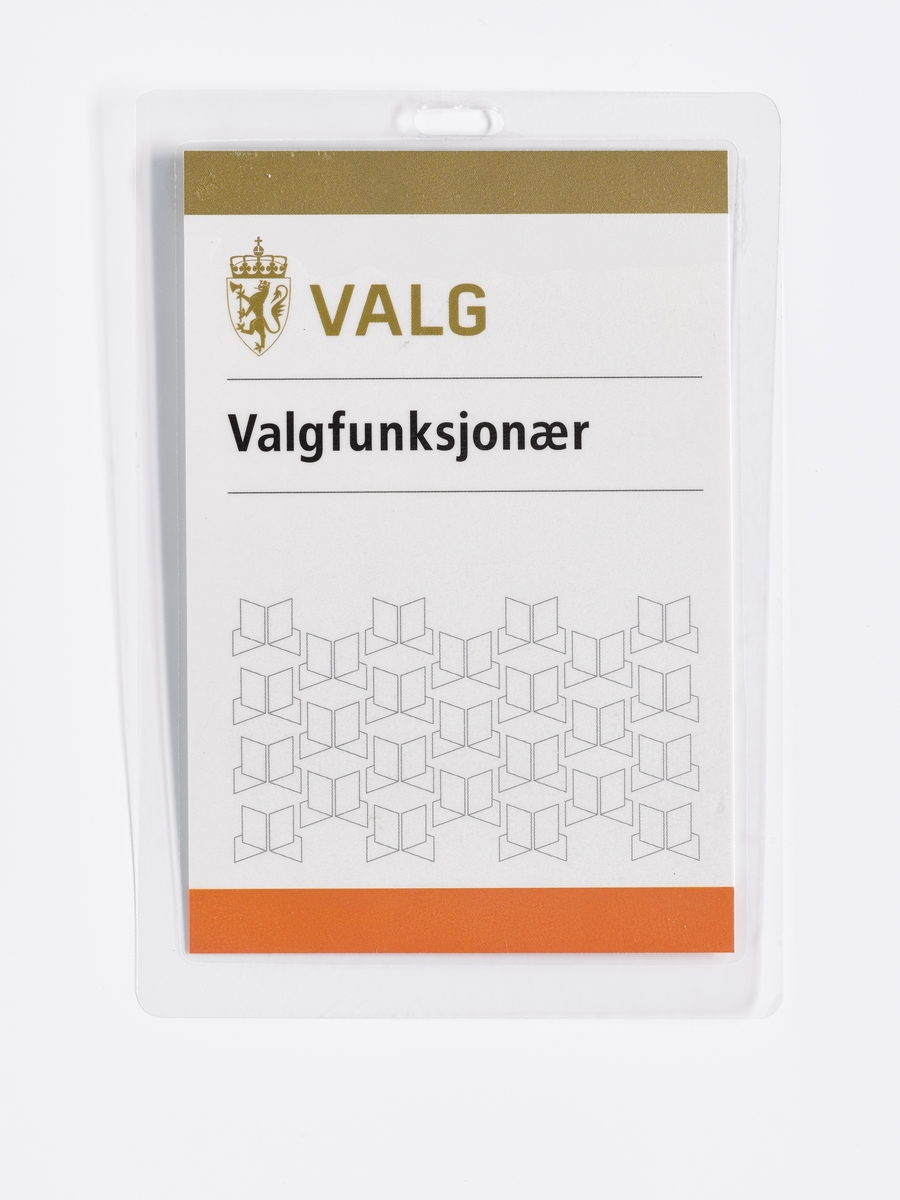 Riksløven med krone. Geometriske mønstre.