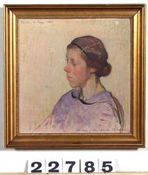 Porträtt av konstnärens dotter [Målning]