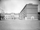 Karolinska Läroverket, tillbyggnaden, 1936-1937.