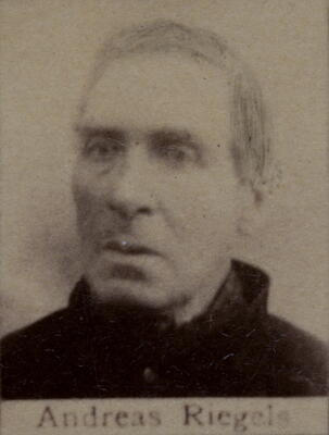Halvsjeider Andreas Riegels (1823-1891)