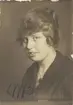 Margareta Berglund (Mb). Ur album Kurskamrater som delade ljuvt och lett, på Telegrafkursen i Stockholm 1920.