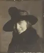 Margareta Momérier (Fia). Ur album Kurskamrater som delade ljuvt och lett, på Telegrafkursen i Stockholm 1920.