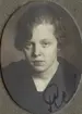 Margit Kindahl (Rek). Ur album Kurskamrater som delade ljuvt och lett, på Telegrafkursen i Stockholm 1920.
