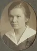 Karin Lindh (Knd). Ur album Kurskamrater som delade ljuvt och lett, på Telegrafkursen i Stockholm 1920.