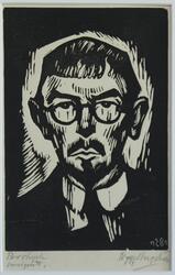 "Albert Engström" [Träsnitt]