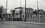 Järnvägsrestaurangen i Växjö, ca. 1905.