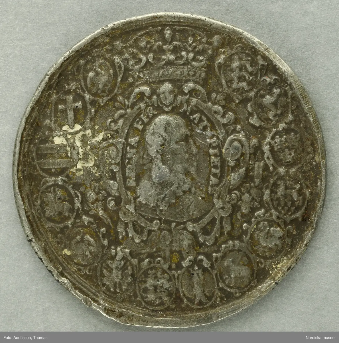 Kristian III till häst.